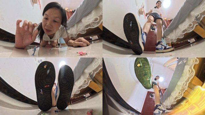 Gts Asia Vr World - GIANTESS MARTINA Tramples on the Smaller Friend