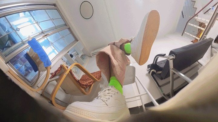 Gts Asia Vr World - high-definition LELE sports shoes socks smelly feet - humiliating youJamie 4K